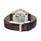 Buy Shop Hugo Boss Principle Skeleton Grey Dial Brown Leather Strap Watch for Men - 1514253 USA Online