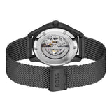 Buy Shop Hugo Boss Principle Skeleton Grey Dial Grey Mesh Strap Watch for Men - 1514255 USA Online