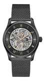 Buy Shop Hugo Boss Principle Skeleton Grey Dial Grey Mesh Strap Watch for Men - 1514255 USA Online