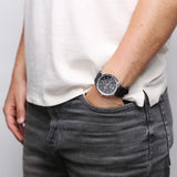 Buy Shop Hugo Boss Professional Black Dial Black Silicone Strap Watch for Men - 1513525 USA Online