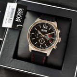 Buy Shop Hugo Boss Professional Black Dial Black Silicone Strap Watch for Men - 1513525 USA Online