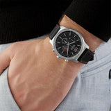 Buy Shop Hugo Boss Professional Black Dial Black Silicone Strap Watch for Men - 1513525 USA Online