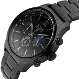 Buy Shop Hugo Boss Professional Black Dial Black Steel Strap Watch for Men - 1513528 USA Online
