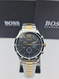 Buy Shop Hugo Boss Professional Black Dial Two Tone Steel Strap Watch for Men - 1513529 USA Online