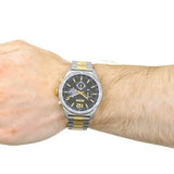 Buy Shop Hugo Boss Professional Black Dial Two Tone Steel Strap Watch for Men - 1513529 USA Online