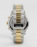 Buy Shop Hugo Boss Professional Black Dial Two Tone Steel Strap Watch for Men - 1513529 USA Online