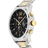 Buy Shop Hugo Boss Professional Black Dial Two Tone Steel Strap Watch for Men - 1513529 USA Online