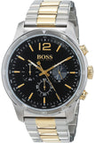 Buy Shop Hugo Boss Professional Black Dial Two Tone Steel Strap Watch for Men - 1513529 USA Online