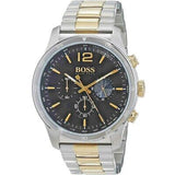 Buy Shop Hugo Boss Professional Black Dial Two Tone Steel Strap Watch for Men - 1513529 USA Online