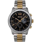 Buy Shop Hugo Boss Professional Black Dial Two Tone Steel Strap Watch for Men - 1513529 USA Online