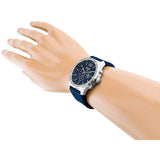 Buy Shop Hugo Boss Professional Chronograph Blue Dial Blue Silicone Strap Watch for Men - 1513526 USA Online
