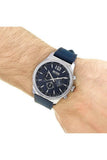 Buy Shop Hugo Boss Professional Chronograph Blue Dial Blue Silicone Strap Watch for Men - 1513526 USA Online
