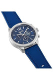 Buy Shop Hugo Boss Professional Chronograph Blue Dial Blue Silicone Strap Watch for Men - 1513526 USA Online