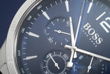 Buy Shop Hugo Boss Professional Chronograph Blue Dial Blue Silicone Strap Watch for Men - 1513526 USA Online