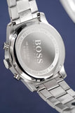 Buy Shop Hugo Boss Professional Chronograph Blue Dial Silver Steel Strap Watch for Men - 1513527 USA Online