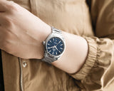 Buy Shop Hugo Boss Professional Chronograph Blue Dial Silver Steel Strap Watch for Men - 1513527 USA Online