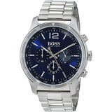 Buy Shop Hugo Boss Professional Chronograph Blue Dial Silver Steel Strap Watch for Men - 1513527 USA Online