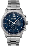 Buy Shop Hugo Boss Professional Chronograph Blue Dial Silver Steel Strap Watch for Men - 1513527 USA Online