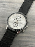 Buy Shop Hugo Boss Rafale Chronograh Quartz White Dial Black Leather Strap Watch For Men - HB1513403 USA Online