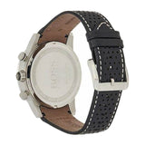 Buy Shop Hugo Boss Rafale Chronograh Quartz White Dial Black Leather Strap Watch For Men - HB1513403 USA Online