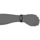Buy Shop Hugo Boss Rafale Chronograph Black Dial Black Leather Strap Watch For Men - 1513390 USA Online