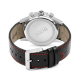 Buy Shop Hugo Boss Rafale Chronograph Black Dial Black Leather Strap Watch For Men - 1513390 USA Online