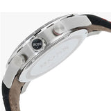 Buy Shop Hugo Boss Rafale Chronograph Black Dial Black Leather Strap Watch For Men - 1513390 USA Online