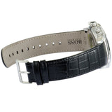 Buy Shop Hugo Boss Rafale Chronograph Blue Dial Black Leather Strap Watch For Men - 1513391 USA Online