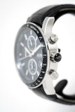 Buy Shop Hugo Boss Rafale Chronograph Blue Dial Black Leather Strap Watch For Men - 1513391 USA Online