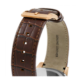 Buy Shop Hugo Boss Rafale Chronograph Brown Dial Brown Leather Strap Watch For Men - 1513392 USA Online