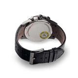 Buy Shop Hugo Boss Rafale Chronograph Grey Dial Black Leather Strap Watch For Men - HB1513445 USA Online