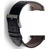 Buy Shop Hugo Boss Rafale Chronograph Grey Dial Grey Leather Strap Watch For Men - 1513445 USA Online