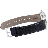 Buy Shop Hugo Boss Rafale Chronograph Quartz Silver Dial Black Leather Strap Watch For Men - 1513403 USA Online
