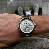 Buy Shop Hugo Boss Rafale Competitive Sport Silver Dial Silver Steel Strap Watch for Men - 1513511 USA Online