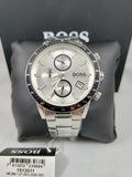 Buy Shop Hugo Boss Rafale Competitive Sport Silver Dial Silver Steel Strap Watch for Men - 1513511 USA Online
