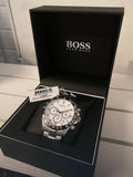 Buy Shop Hugo Boss Rafale Competitive Sport Silver Dial Silver Steel Strap Watch for Men - 1513511 USA Online