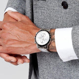 Buy Shop Hugo Boss Rafale Competitive Sport Silver Dial Silver Steel Strap Watch for Men - 1513511 USA Online