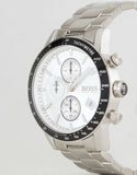 Buy Shop Hugo Boss Rafale Competitive Sport Silver Dial Silver Steel Strap Watch for Men - 1513511 USA Online