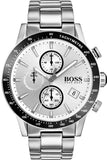 Buy Shop Hugo Boss Rafale Competitive Sport Silver Dial Silver Steel Strap Watch for Men - 1513511 USA Online