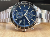 Buy Shop Hugo Boss Rafale Quartz Blue Dial Silver Steel Strap Watch for Men - 1513510 USA Online
