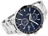 Buy Shop Hugo Boss Rafale Quartz Blue Dial Silver Steel Strap Watch for Men - 1513510 USA Online