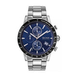 Buy Shop Hugo Boss Rafale Quartz Blue Dial Silver Steel Strap Watch for Men - 1513510 USA Online