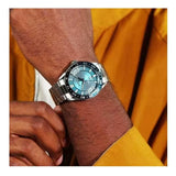 Buy Shop Hugo Boss Runner 3H Green Dial Silver Steel Strap Watch for Men - 1514208 USA Online