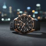 Buy Shop Hugo Boss Runner Chronograph Black Dial Black Silicone Strap Watch for Men - 1514168 USA Online