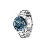 Buy Shop Hugo Boss Runner Chronograph Blue Dial Silver Steel Strap Watch for Men - 1514143 USA Online