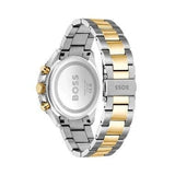 Buy Shop Hugo Boss Runner Chronograph Grey Dial Two Tone Steel Strap Watch for Men - 1514144 USA Online
