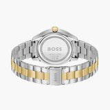 Buy Shop Hugo Boss Runner Chronograph Grey Dial Two Tone Steel Strap Watch for Men - 1514144 USA Online
