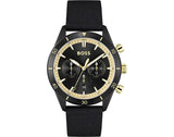 Buy Shop Hugo Boss Santiago Black Dial Black Nylon Strap Watch for Men - 1513935 USA Online