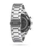 Buy Shop Hugo Boss Santiago Black Dial Silver Steel Strap Watch for Men - 1513862 USA Online