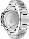 Buy Shop Hugo Boss Santiago Black Dial Silver Steel Strap Watch for Men - 1513862 USA Online